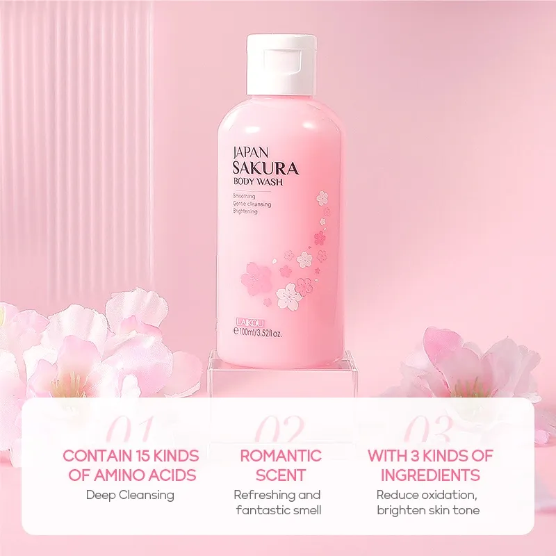 Picture of Laikou Japan Sakura Body Wash - 100ml - Face Wash (OA)