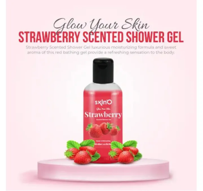 Picture of Skino Strawberry Scented Shower Gel 220ml (OA)