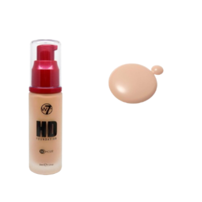 Picture of W7 HD Foundation - Natural Beige 30ml (OA)