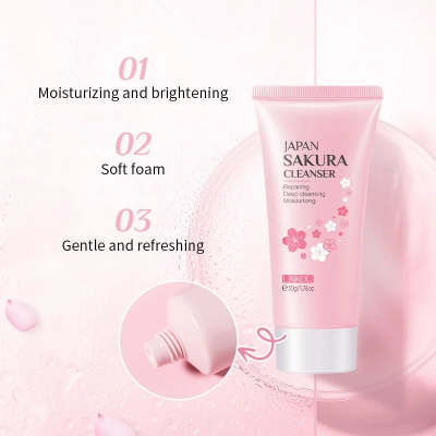 Picture of LAIKOU Japan Sakura Cleanser - 50g (OA)-Fresh