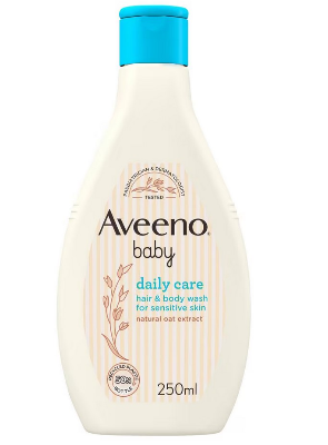 Picture of Aveeno Baby Daily Care Hair & Body Wash 250ml (OA)
