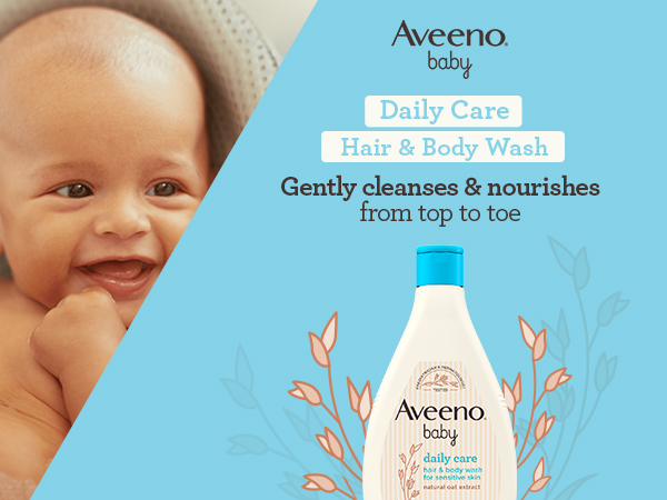 Picture of Aveeno Baby Daily Care Hair & Body Wash 250ml (OA)
