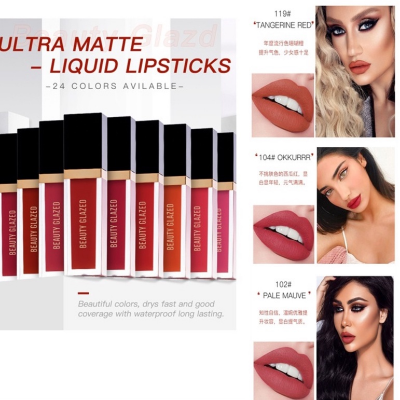 Picture of Beauty Glazed Matte Liquide Lipstick - Military Red 121 (OA)