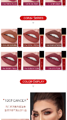 Picture of Beauty Glazed Matte Liquide Lipstick - 124 Mocha Brown (OA)