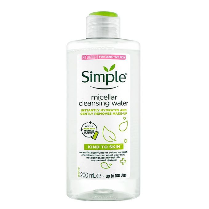 Picture of Simple Kind to Skin Refreshing Facial Wash & Micellar Cleansing Water Combo - (150ml +200ml) (OA)-Fresh