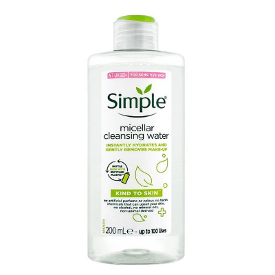 Picture of Simple Kind to Skin Refreshing Facial Wash & Micellar Cleansing Water Combo - (150ml +200ml) (OA)-Fresh