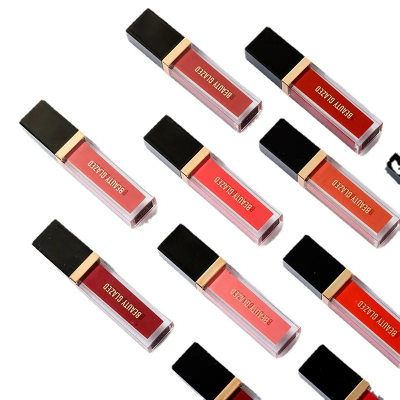 Picture of Beauty Glazed Matte Liquide Lipstick - Burgundy 117 (OA)