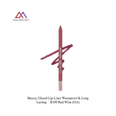 Picture of Beauty Glazed Lip Liner Waterproof & Long Lasting – B109 Red Wine (OA)