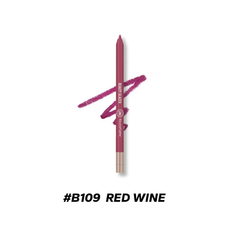 Picture of Beauty Glazed Lip Liner Waterproof & Long Lasting – B109 Red Wine (OA)