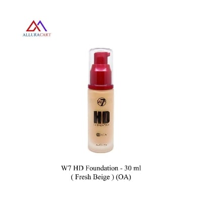 Picture of W7 HD Foundation - 30 ml ( Fresh Beige ) (OA)