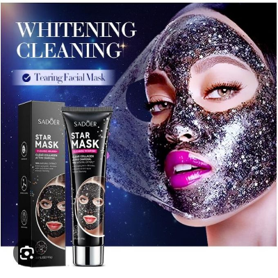 Picture of Sadoer Star Mask Clear Collagen Active Charcoal - 100g (OA)