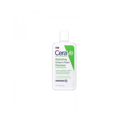 Picture of Cerave Hydrating Cream To Foam Facial Cleanser Normal to Dry Skin - 87ml (OA)-Fresh