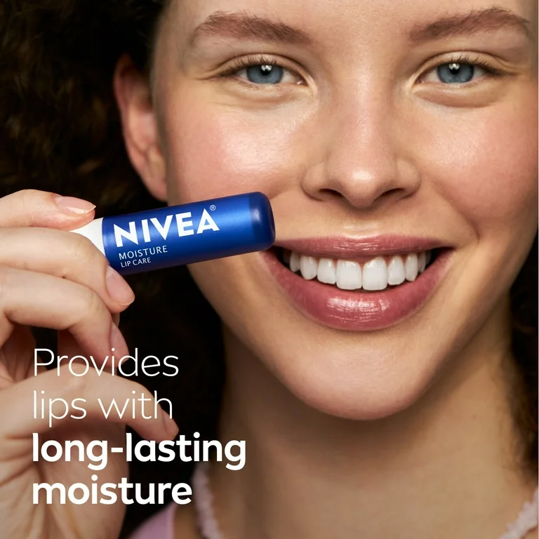 Picture of Nivea Long Lasting Moisture Carlng Lip Balm - Shea Butter ( Germany ) (OA)