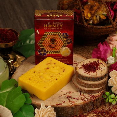 Picture of Zafran Honey Brightenign Soap Authentic and original - 100gm (OA)