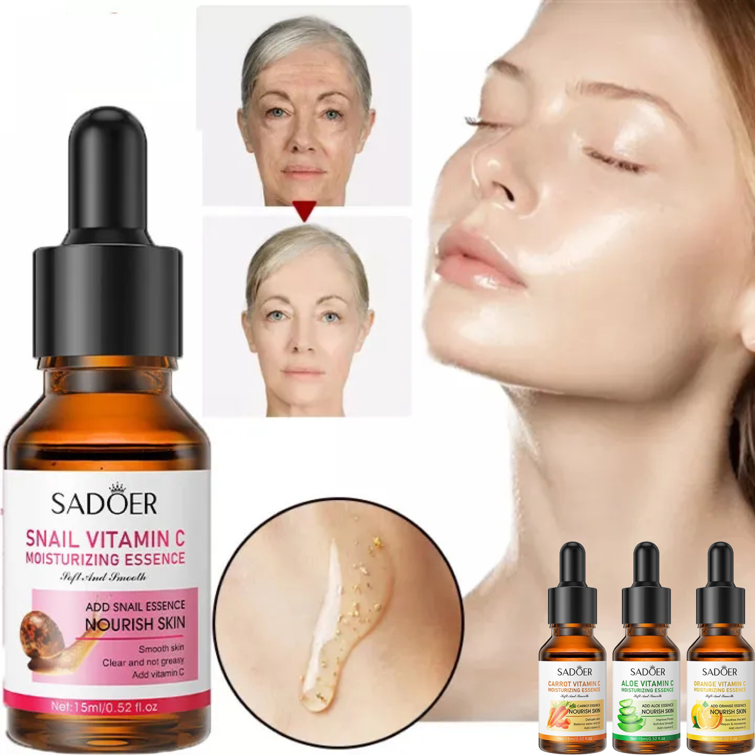 Picture of Sadoer Snail Vitamin C Essence -15ml (OA)