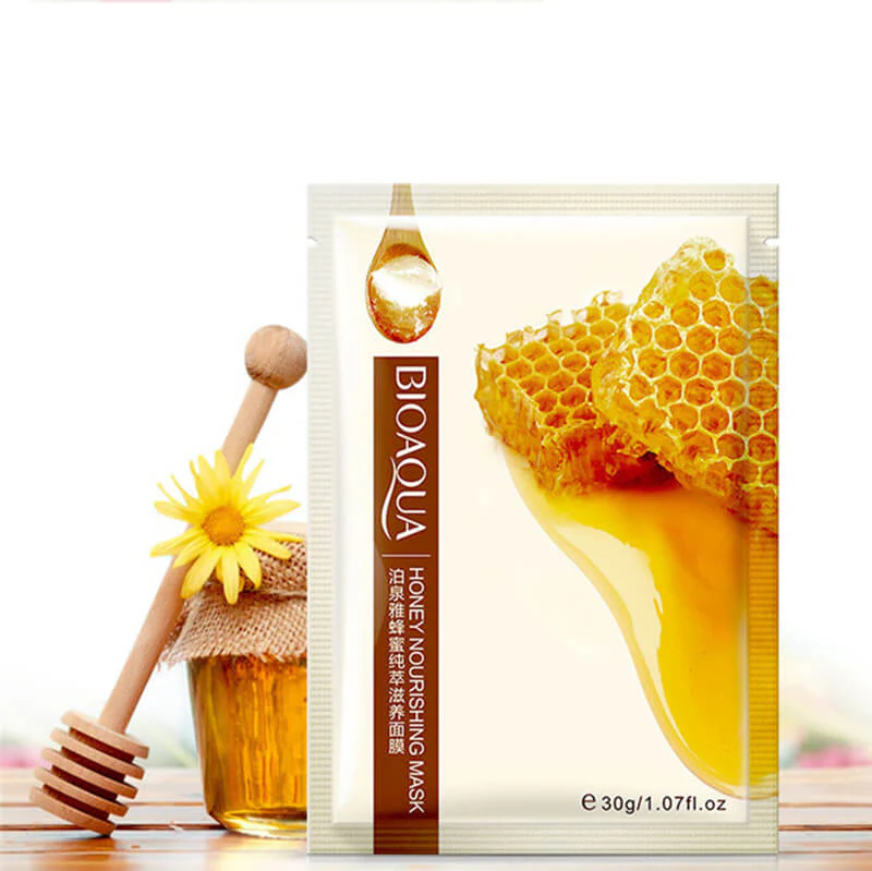 Picture of BIOAQUA Honey Moisturizing Nourishing Sheet Mask - 25g (2pcs) (OA)
