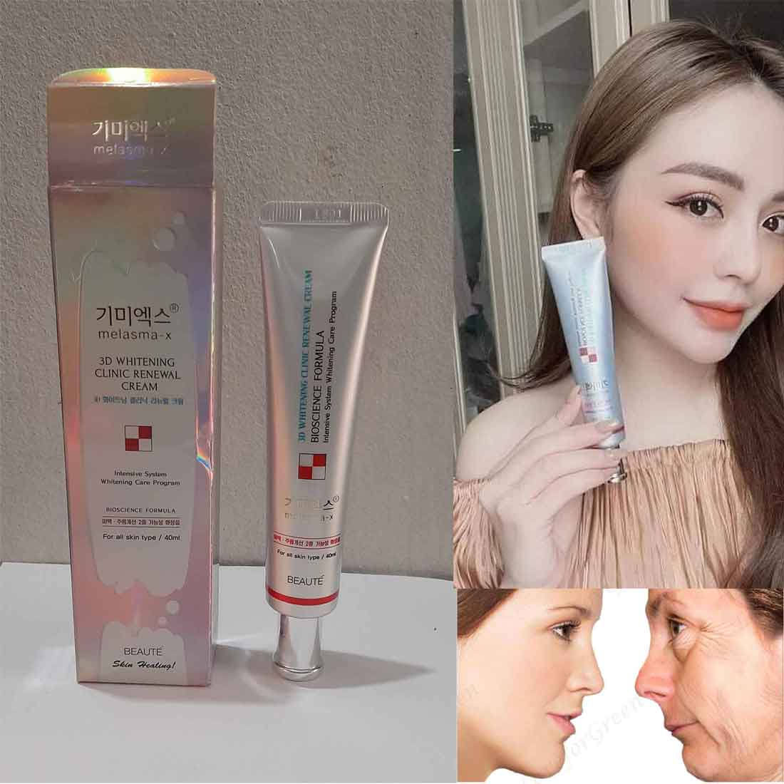Picture of Beaute Melasma-x 3D Brightening Clinic Renewal Cream - 40ml (OA)
