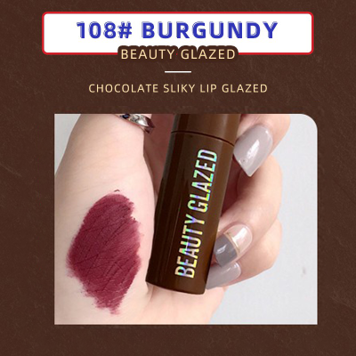 Picture of Beauty Glazed Chocolate Lipstick - 108# Burgundy (OA)