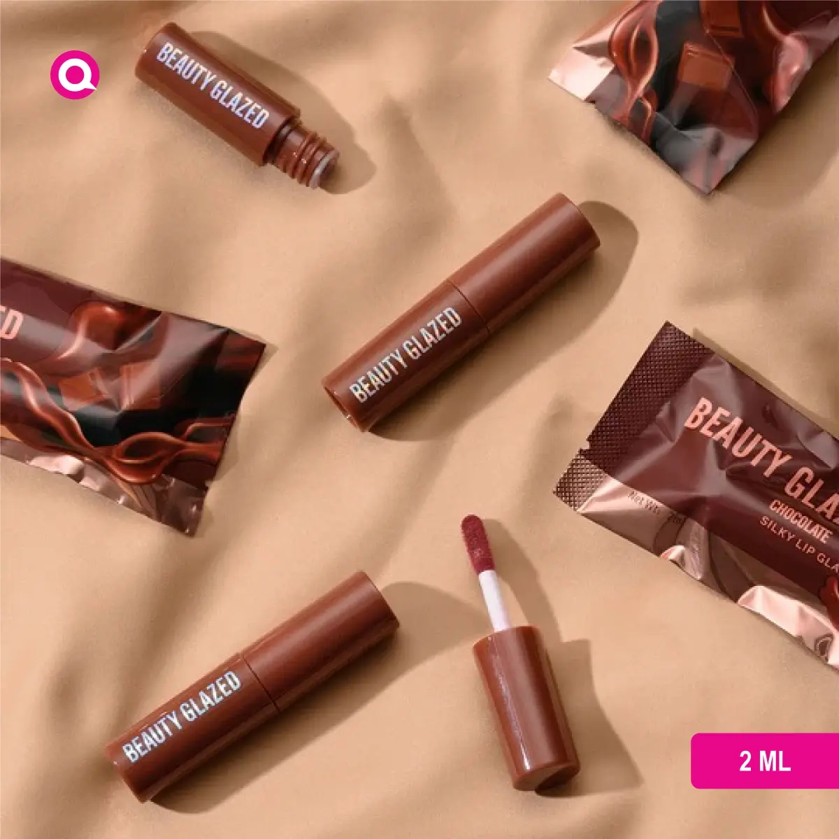 Picture of Beauty Glazed Chocolate Lipstick - 107# Desert Rose (OA)