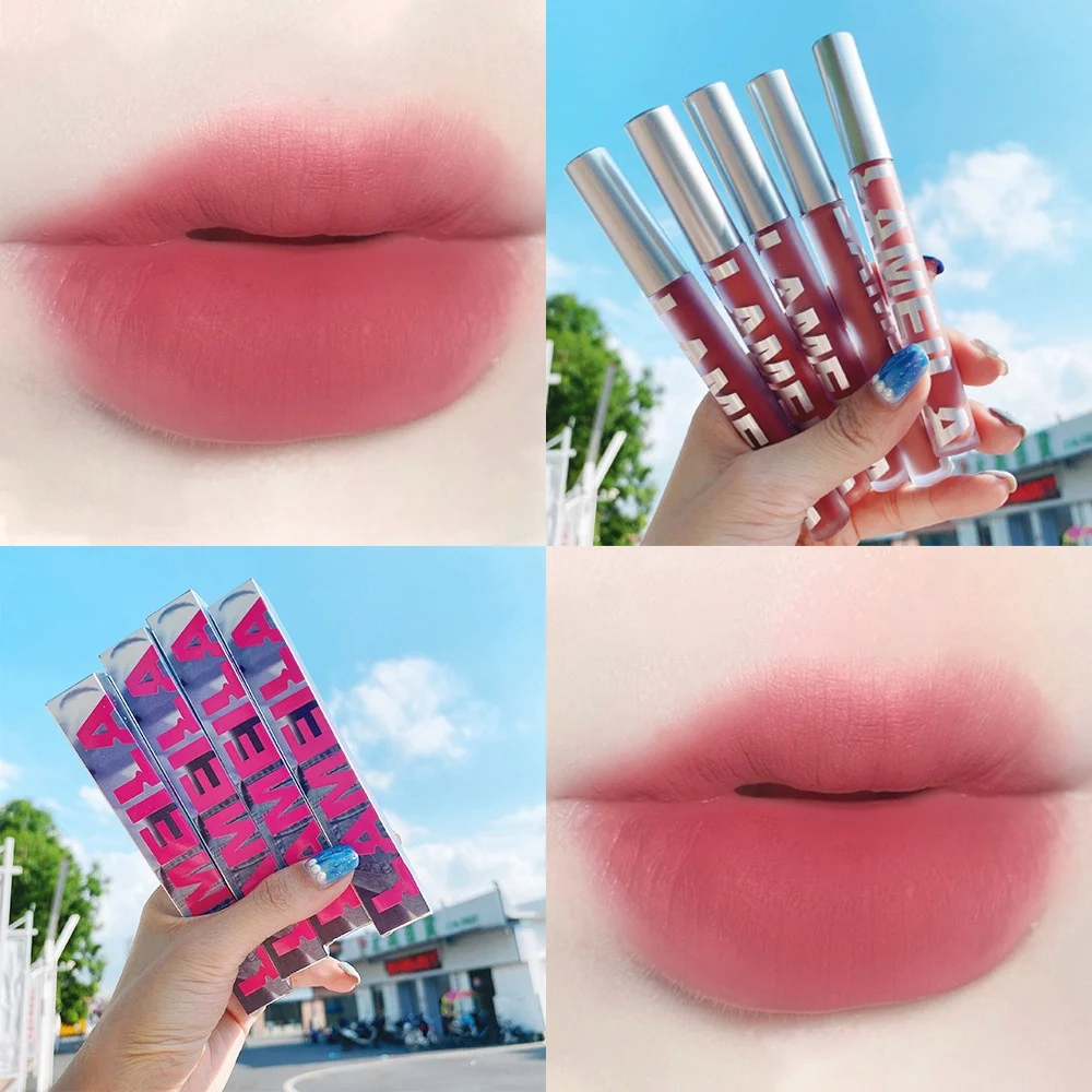 Picture of Lameila Matte Liquid Lipstick 04 (OA)