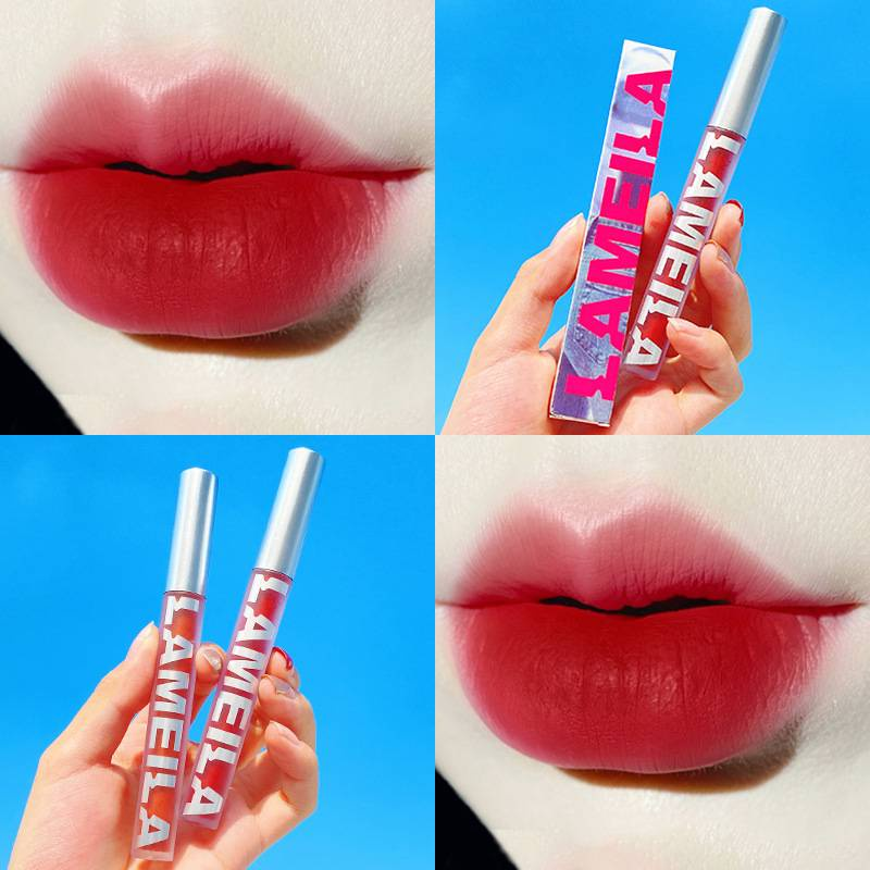 Picture of Lameila Matte Liquid Lipstick 04 (OA)