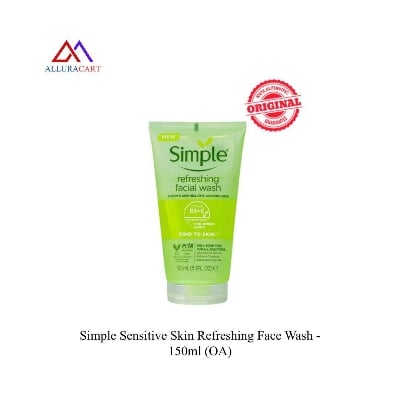 Picture of Simple Sensitive Skin Refreshing Face Wash - 150ml (OA)-Fresh
