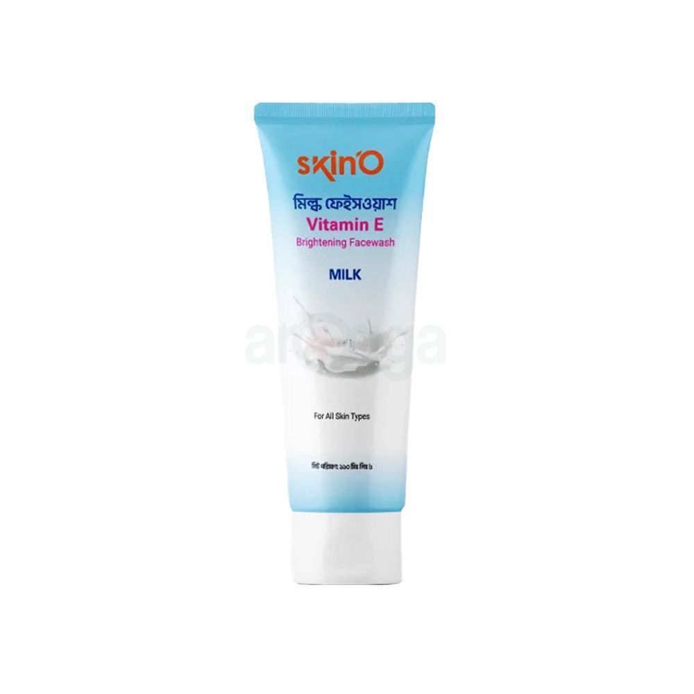 Picture of SkinO Vitamin E Brightening Facewash Milk 110ml (OA)-Fresh