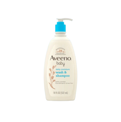 Picture of Aveeno Baby Daily Moisture Wash & Shampoo -236ml (OA)