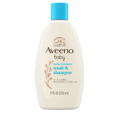 Picture of Aveeno Baby Daily Moisture Wash & Shampoo -236ml (OA)