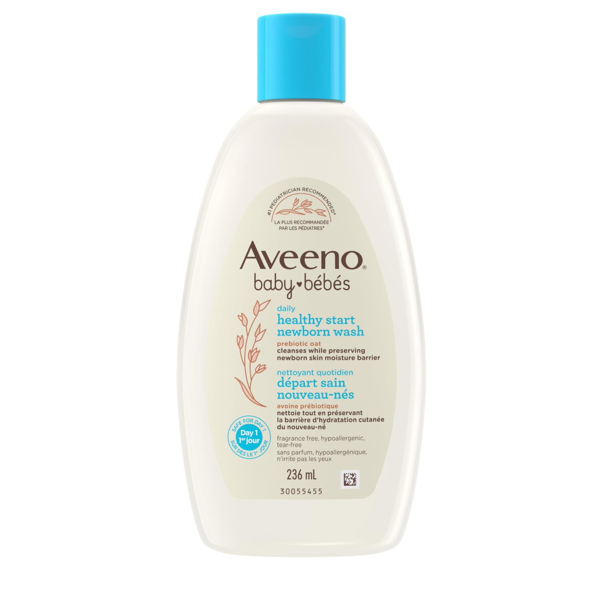 Picture of Aveeno Baby Daily Moisture Wash & Shampoo -236ml (OA)