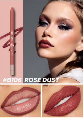 Picture of Beauty Glazed Lip Liner Waterproof & Long Lasting – B106 Rose Dust (OA)