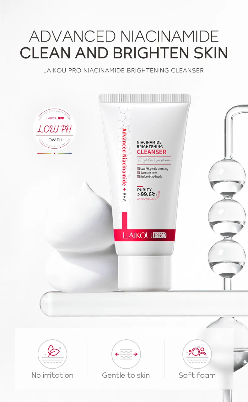 Picture of Laikou Pro Niacinamide Brightening Cleanser - 50ml (OA)-Fresh