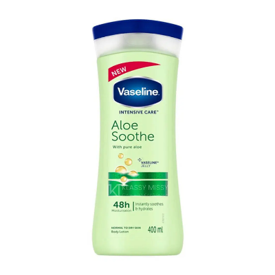 Picture of vaseline aloe soothe body lotion 400ml (OA)