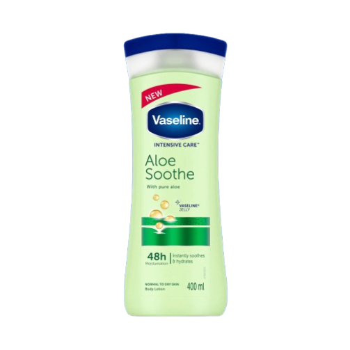 Picture of vaseline aloe soothe body lotion 400ml (OA)