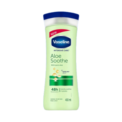 Picture of vaseline aloe soothe body lotion 400ml (OA)