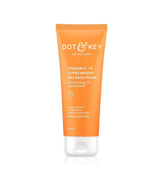 Picture of Dot & Key Vitamin C + E Super Bright Gel Face Wash 100ml (OA)-Fresh