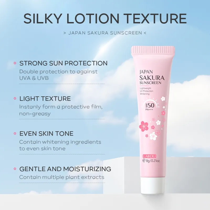 Picture of LAIKOU Sakura Sunscreen SPF50 PA+++ 8gm (OA)