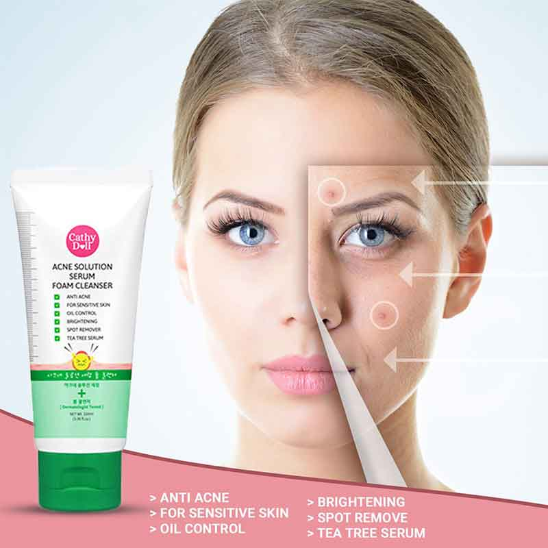 Picture of Cathy Doll Acne Solution Serum Foam Cleanser - 100ml (OA)-Fresh