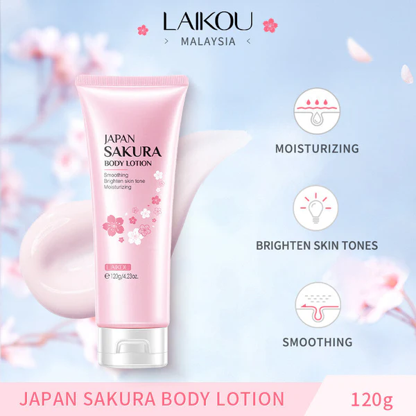 Picture of LAIKOU JAPAN SAKURA BODY LOTION - 120g (OA)