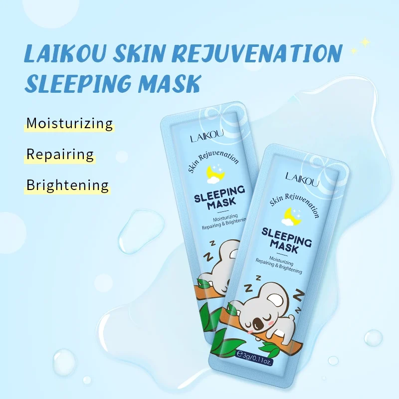 Picture of Laikou Sleeping Mask Skin rejuvenation Moisturizing repair and bright 3g -5pcs (OA)