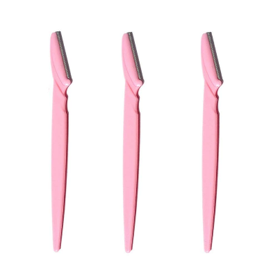 Picture of Eyebrow Razor 4 Part Pink Colour (OA)