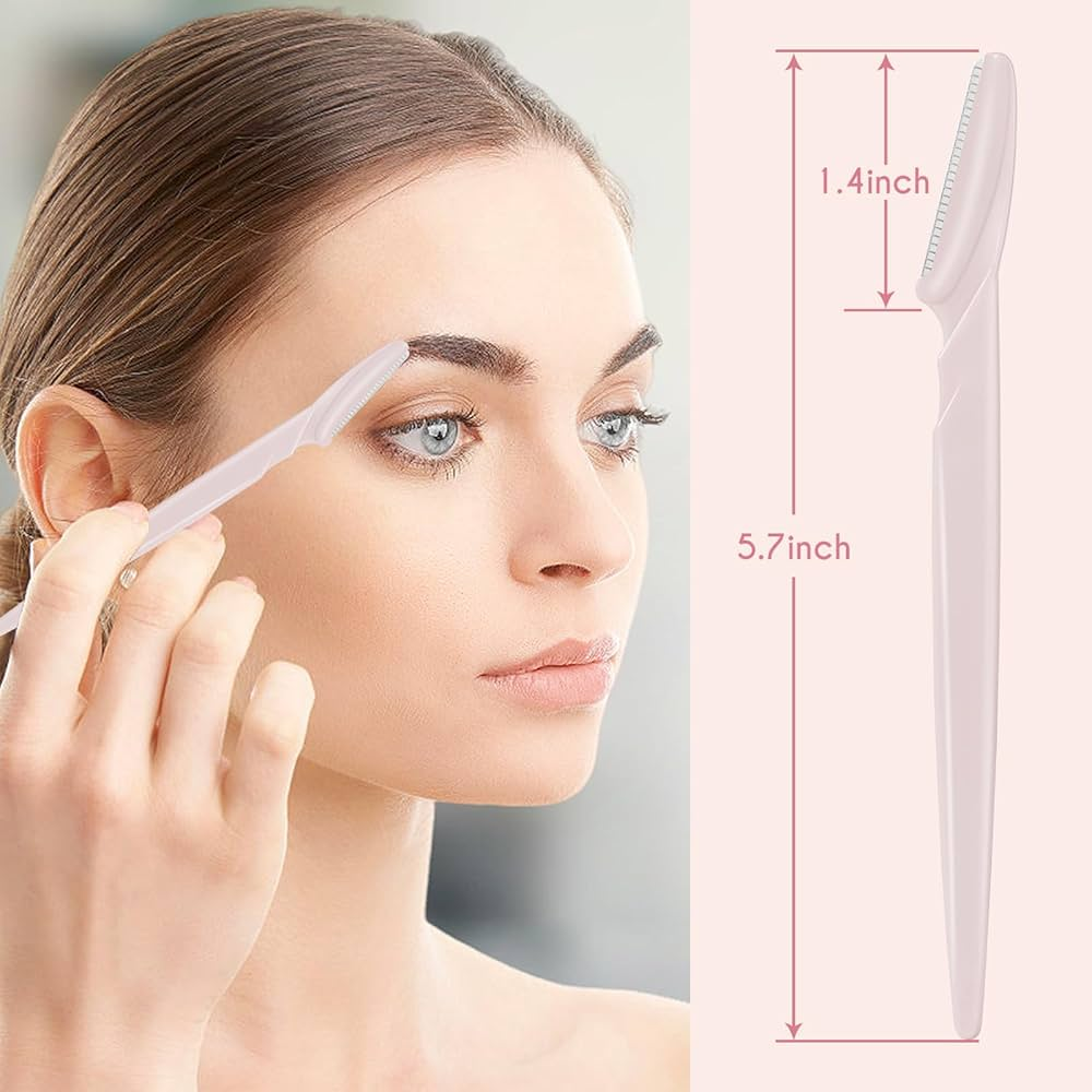 Picture of Eyebrow Razor 4 Part Pink Colour (OA)