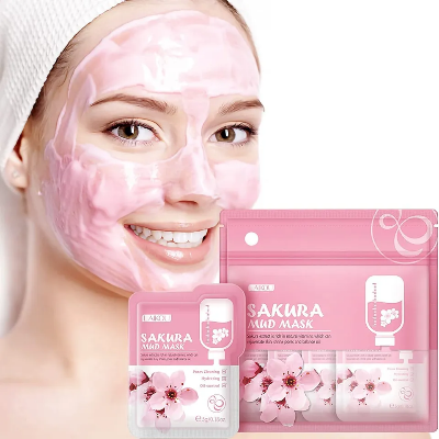 Picture of LAIKOU Japan Sakura Mud Mask - 5g [12 PCS Set] (OA)