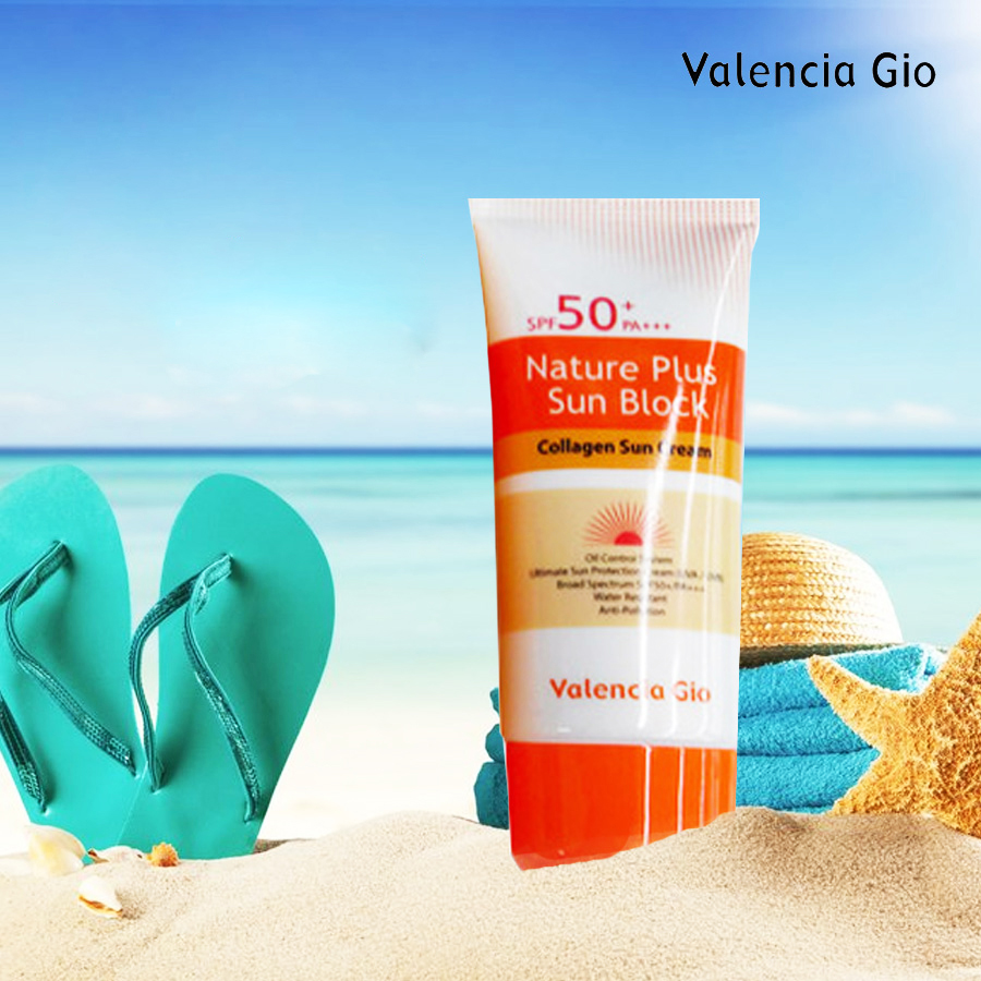 Picture of Valencia Gio Nature Plus Sun Block SPF50+ PA+++ -70ml (OA)