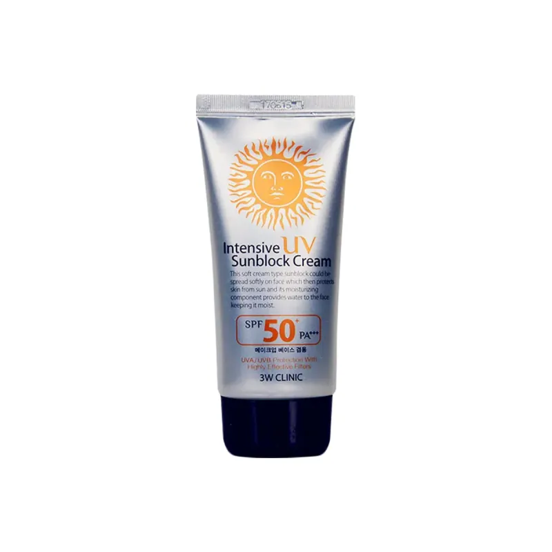Picture of 3W Clinic Intensive UV Sunblock Cream SPF50 PA+++ 70ml (OA)
