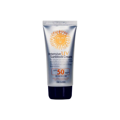 Picture of 3W Clinic Intensive UV Sunblock Cream SPF50 PA+++ 70ml (OA)
