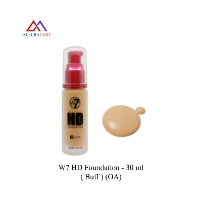 Picture of W7 HD Foundation - 30 ml ( Buff ) (OA)