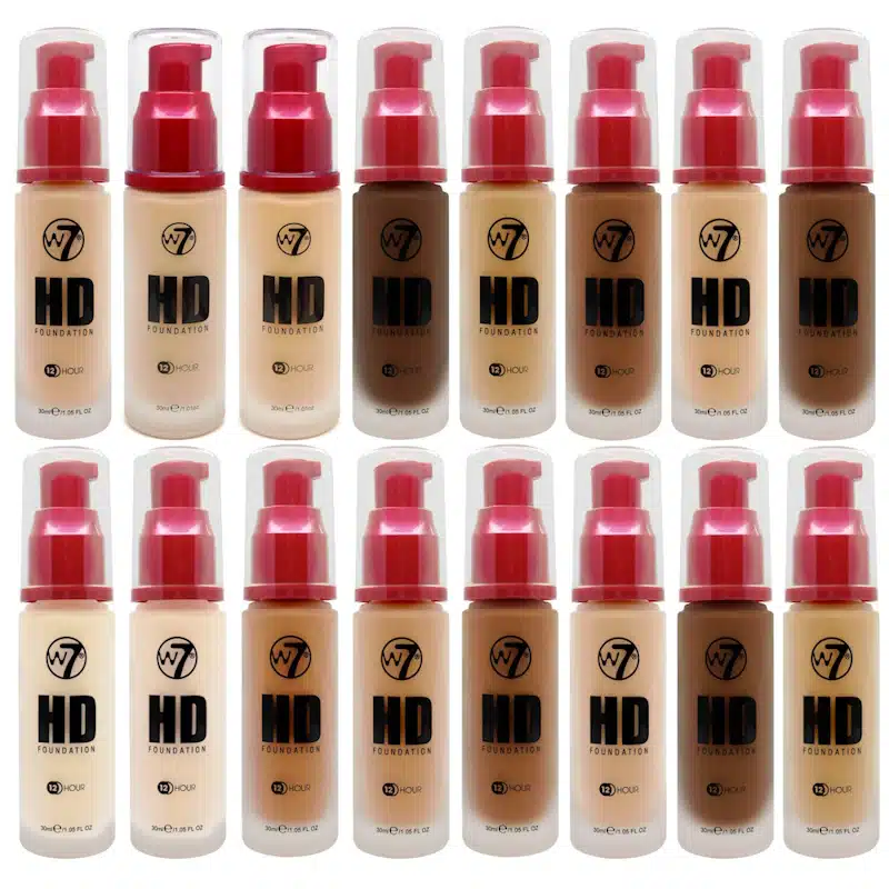 Picture of W7 HD Foundation - 30 ml ( Buff ) (OA)