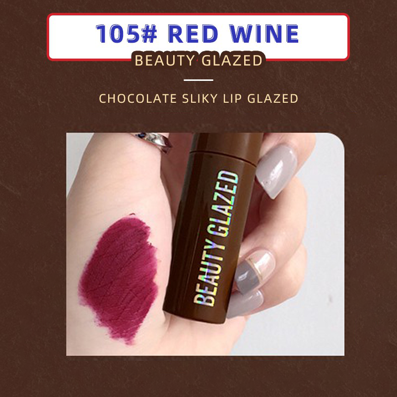 Picture of Beauty Glazed Chocolate Lipstick - 105# Red Wine (OA)