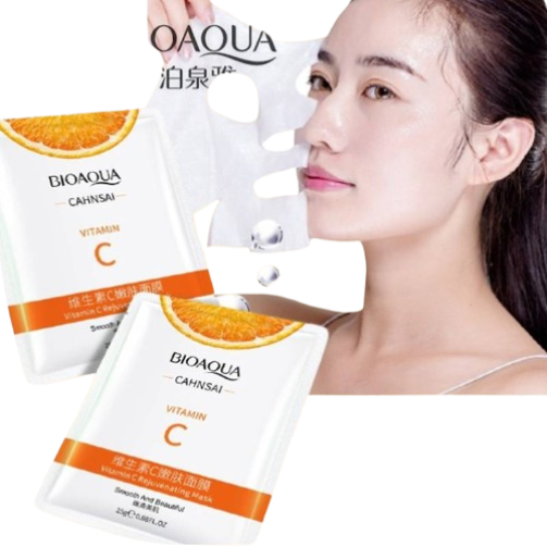 Picture of Bioaqua Vitamin C Sheet Mask - 25g (2pcs) (OA)